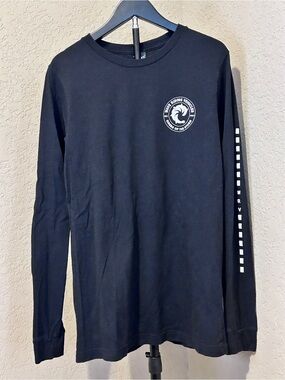 Men’s Black Wave Riding Vehicles T-Shirt